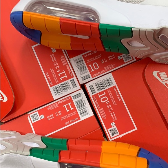 NIKE AIR MAX 200 Vast Grey/Black-White - Picture 16 of 16